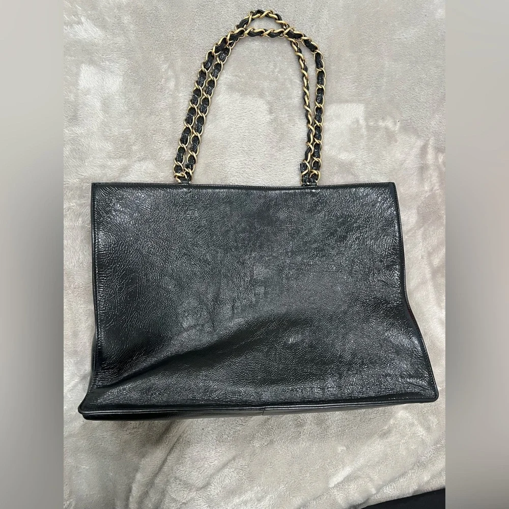 CHANEL Paris-31 Rue Cambon Timeless CC Large Shopper Bag Shiny Aged Calfskin - Picture 3 of 6
